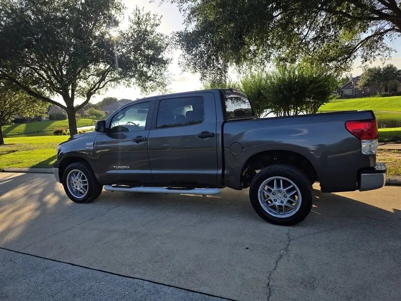 Used Toyota Tundra side profile for trade-in shoppers at Essence Autos